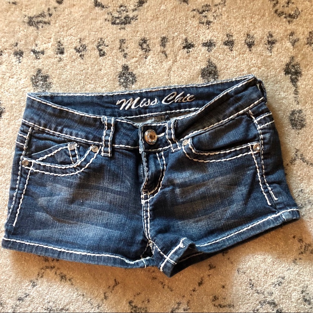 Miss Chic Denim Shorts